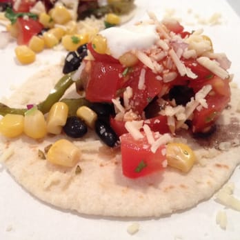 Salsa Shop - Veggie taco up close. - Mexican Near Me - Amsterdam, New Hampshire