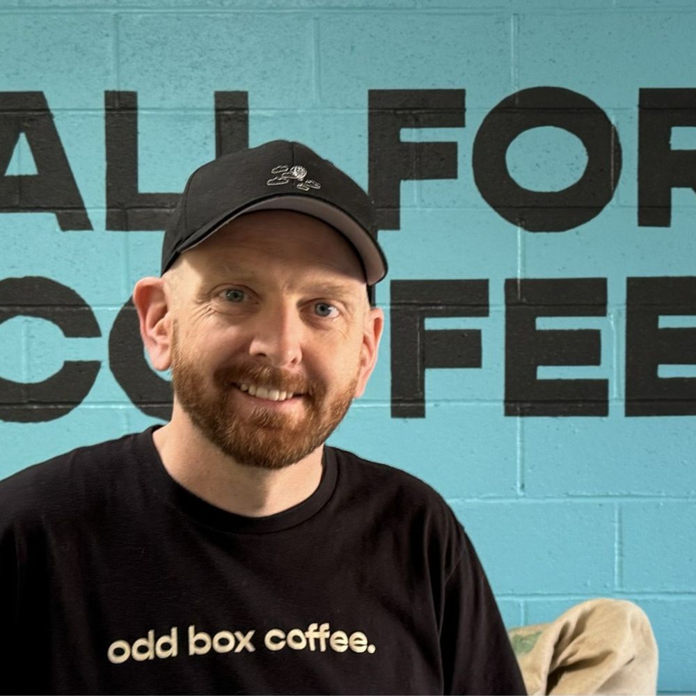 Odd Box Coffee Roasters - Tom the owner and one-man-band! - Coffee Roasteries Near Me - Santa Fe, New Mexico Odd Box Coffee Roasters - Tom the owner and one-man-band! - Coffee Roasteries Near Me - Santa Fe, New Mexico