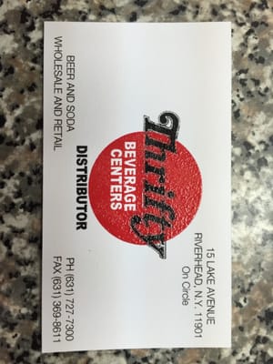 Thrifty Beverage Center