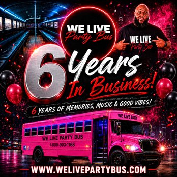 We Live Party Bus - Party Bus Rentals Near Me We Live Party Bus - Party Bus Rentals Near Me