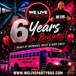 We Live Party Bus