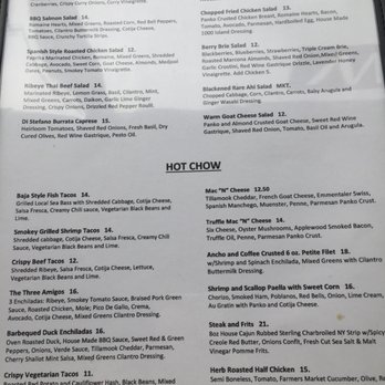 Eat Chow - Salad and Entree Menu - Breakfast & Brunch Near Me - Costa Mesa, California