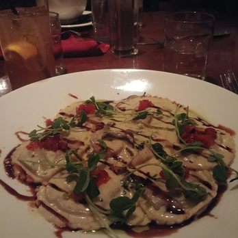 BrickHouse 737 - Mushroom ravioli - New American Near Me - Ouray, Colorado