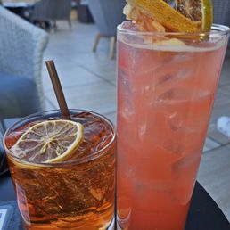 Yellow wings and botanical fizz