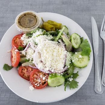 Mezedes - Greek salad, lunch (small) portion - Greek Near Me - Loveland, Ohio
