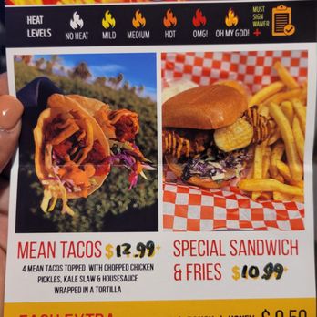 Mean Chix - Menu - Chicken Wings Near Me - Lynwood, California