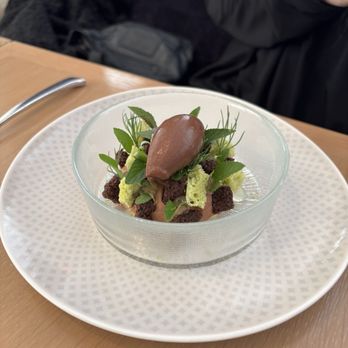 Knife Pleat - Chocolate pastry. - French Near Me - Costa Mesa, California Knife Pleat - Chocolate pastry. - French Near Me - Costa Mesa, California
