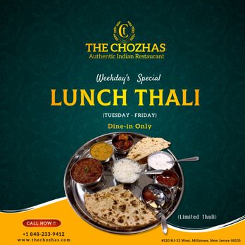 The Chozhas Authentic Indian Restaurant - Indian Near Me - Millstone, New Jersey The Chozhas Authentic Indian Restaurant - Indian Near Me - Millstone, New Jersey