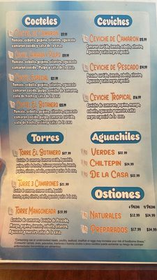 Menu photo 2 El Botanero Mariscos Fresno, CA Menu photo 2 El Botanero Mariscos Fresno, CA