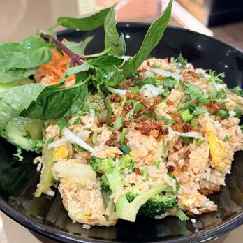 Pho Lotus - Outstanding Vegetable fried rice with a splash of Papaya salad. - Vietnamese Near Me - Gilbert, Arizona Pho Lotus - Outstanding Vegetable fried rice with a splash of Papaya salad. - Vietnamese Near Me - Gilbert, Arizona