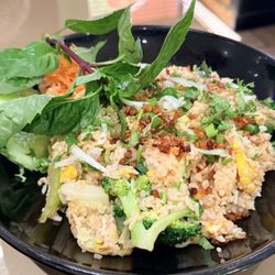 Pho Lotus - Outstanding Vegetable fried rice with a splash of Papaya salad.