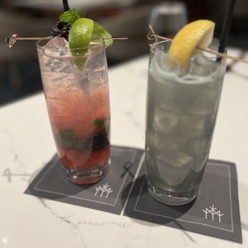 The Bistro Edgewood - Dragon fruit fauxjito and lavender lemonade both were excellent 12/14/24 - New American Near Me - Stateline, Nevada