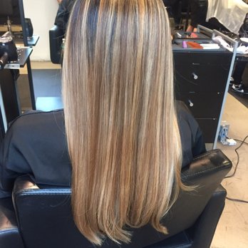 Umbrella Salon - After second session - Hair Salons Near Me - Campbell, California