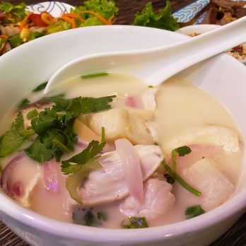 Na Rath - Creamy Chicken Coconut - (Tom Kha Gai) - AYCE Menu - Thai Near Me - Elmhurst, New York