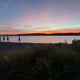 Sunsets here are stunning. Sunsets here are stunning.