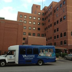 V A Medical Cntr - Back entrance to VA