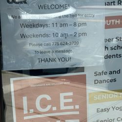 Our Center - Who knows? They are not open during their posted open hours. There is no door bell to ring. I have left a couple of voicemails.