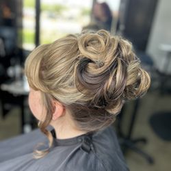 The Parlor Aveda - Wedding style by Kellie