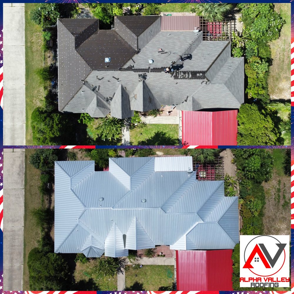 Slide of Alpha Valley Roofing