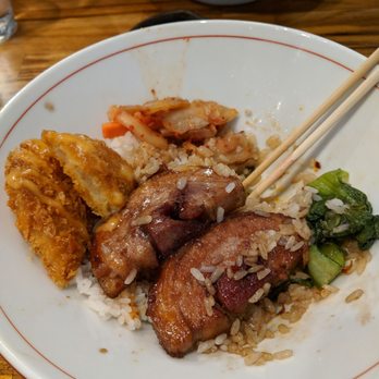 Miso Good Ramen - Pork belly rice bowl. Half eaten before I remembered to take a photo. Incredibly tasty! - Ramen Near Me - Santa Rosa, California Miso Good Ramen - Pork belly rice bowl. Half eaten before I remembered to take a photo. Incredibly tasty! - Ramen Near Me - Santa Rosa, California