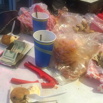 Stinkin Crawfish - The aftermath - Cajun/Creole Near Me - Downey, California