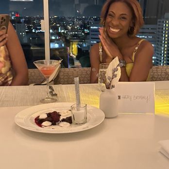 The Penthouse - A very happy birthday girl - New American Near Me - Santa Monica, California The Penthouse - A very happy birthday girl - New American Near Me - Santa Monica, California