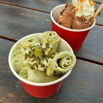 Rolled Mountain Creamery - Green Boba - Chocolatiers & Shops Near Me - Reno, Nevada