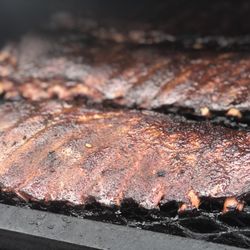 Smokin T's BBQ & Catering - Pit Smoked Pork Spare Ribs