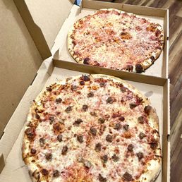 XL Sausage and XL Cheese. XL Sausage and XL Cheese.