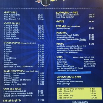 Whip My Soul - Menu - Southern Near Me - Austin, Texas Whip My Soul - Menu - Southern Near Me - Austin, Texas