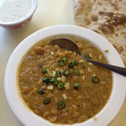 Kabana - Channa & chapattis! (No Yorkshire Puddings!)