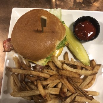 Lancaster Brewing Company - The LBC Burger Sandwich - New American Near Me - Lancaster, Pennsylvania