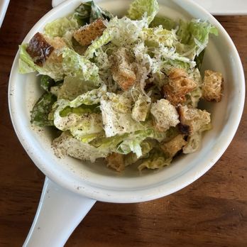 Whitecaps Pizza - Caesar side salad. Fresh cracked pepper. Yumm - Pizza Near Me - Kings Beach, California