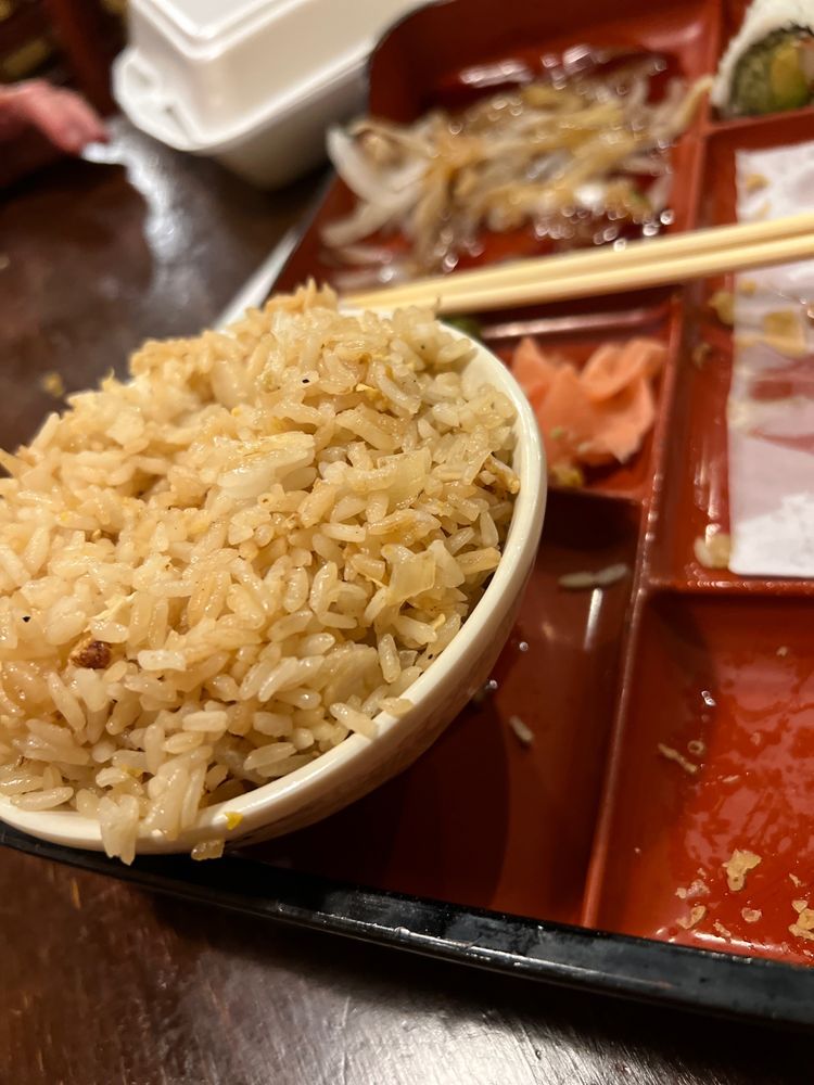 Food from Geaux Fish Sushi & Hibachi