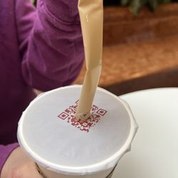Wanpo Tea Shop - San Francisco - Hot drink straws??