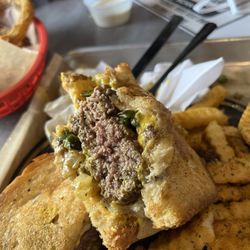 Silver Buffalo Saloon - Patty melt, thick and juicy!