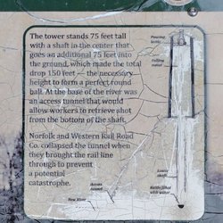 Jackson Ferry Shot Tower State Park - Yep...