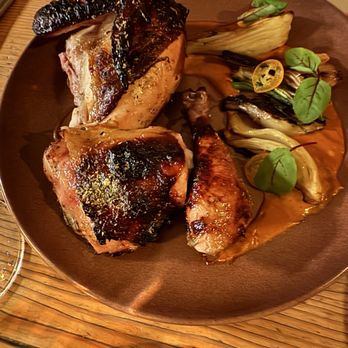 Campfire - Chicken entree - New American Near Me - Carlsbad, California