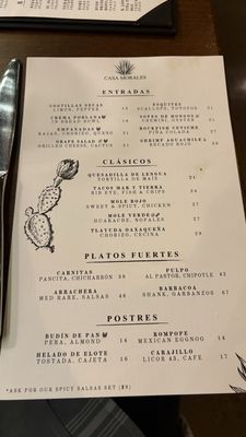 Menu photo 2 Casa Morales Toronto, ON