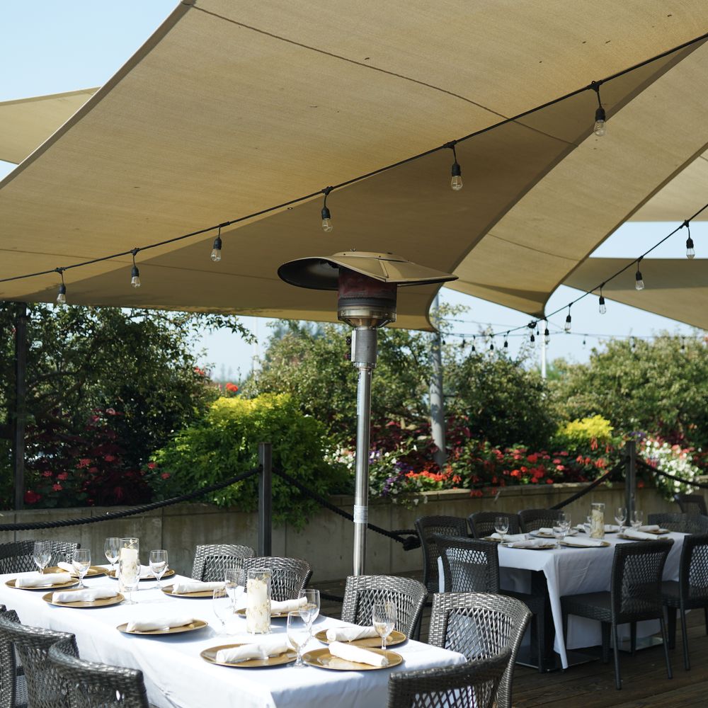 Epulo Bistro - Set-up. Everything shown here is from the restaurant and included in the event price - Modern European Near Me - Edmonds, Washington Epulo Bistro - Set-up. Everything shown here is from the restaurant and included in the event price - Modern European Near Me - Edmonds, Washington