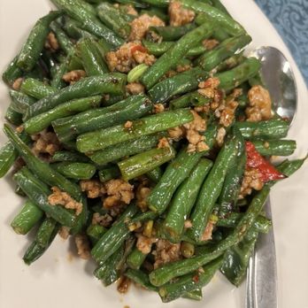 Happy Days - 236. Garlic String Bean with Pork - Seafood Near Me - Honolulu, Hawaii Happy Days - 236. Garlic String Bean with Pork - Seafood Near Me - Honolulu, Hawaii