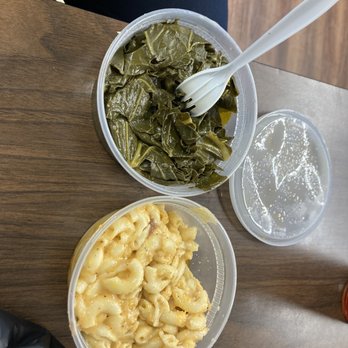 Make My Fish - Collard greens and Mac and cheese - Fish & Chips Near Me - New York, New York Make My Fish - Collard greens and Mac and cheese - Fish & Chips Near Me - New York, New York