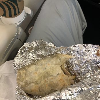 Pappasito's Cantina - Cancun Burrito on da go.  Won't be hungry again until tomorrow.  Love the avocado, black beans and grilled chicken. - Tex-Mex Near Me - Houston, Texas