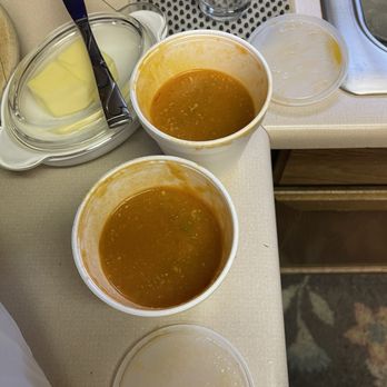 La Puente Restaurant - Half full chili verde I ordered. Got all the way home and saw this. I was furious. - Mexican Near Me - South Salt Lake, Utah