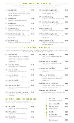 Menu photo 4 Pho 71 Broken Arrow, OK Menu photo 4 Pho 71 Broken Arrow, OK