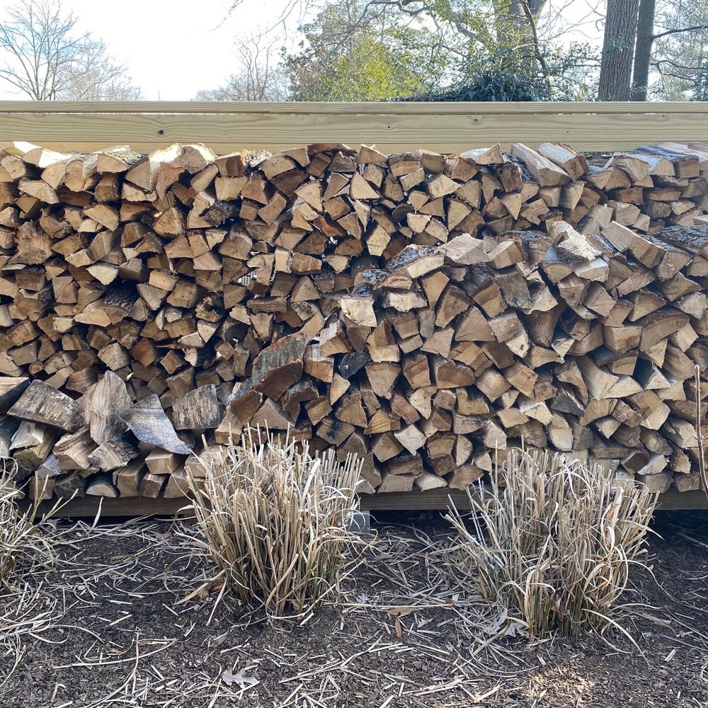 Lone Cedar Farm - Not really a full cord - my rack holds a cord if filled front and back with 16" logs. - Fruits & Veggies Near Me - Hyattsville, Maryland