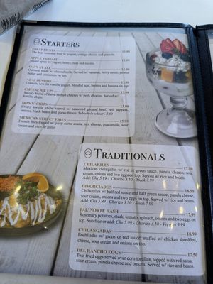 Menu photo 8 Cocinas Del Monte San Diego, CA