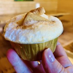 Barbara's homemade banana pudding with meringue