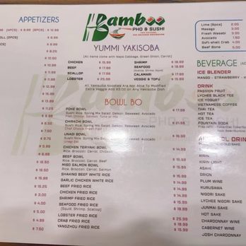 Bamboo Pho & Sushi - Sushi Bars Near Me - San Diego, California Bamboo Pho & Sushi - Sushi Bars Near Me - San Diego, California