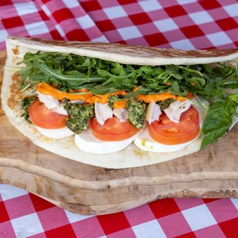 La Piadina - Chicken Pesto - Italian Near Me - Fort Collins, Colorado La Piadina - Chicken Pesto - Italian Near Me - Fort Collins, Colorado